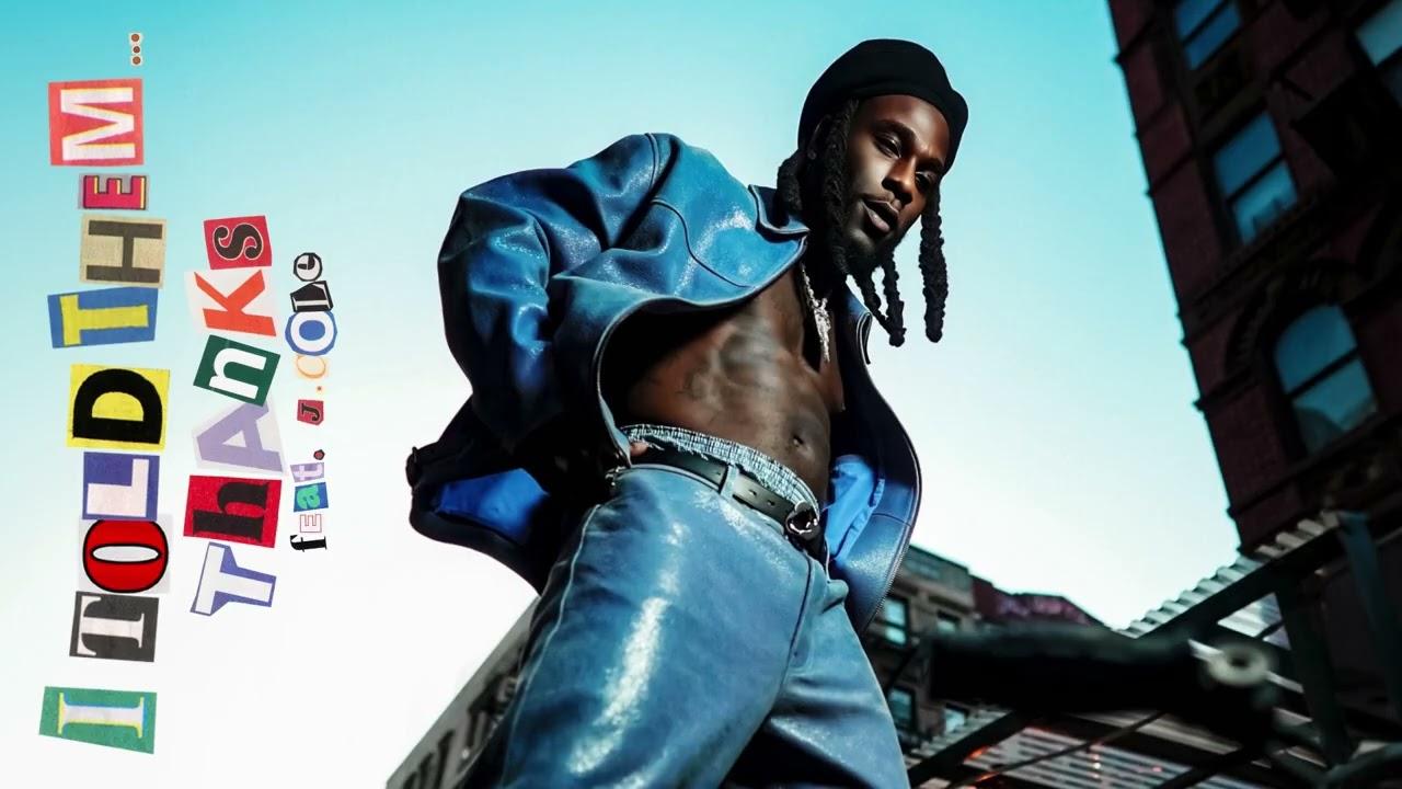 Burna Boy Thanks Lyrics (feat J. Cole)