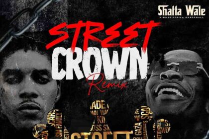 Shatta Wale Recruits Vybz Kartel for "Street Crown" Remix shatta Wale street crown remix artwork