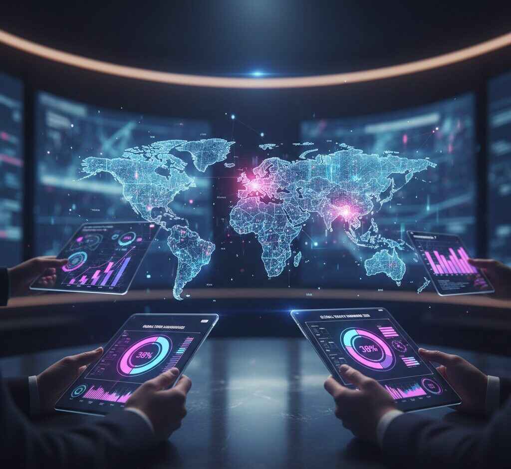 Infographic showing the global ranking map of the top porn watching countries by web traffic volume