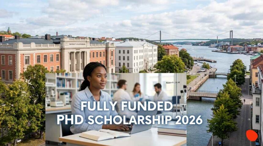University of Gothenburg Fully Funded PhD Scholarship 2026 in Sweden: Apply for a Doctoral Position in Peace and Development Research