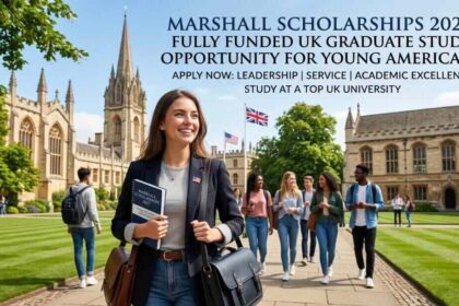 Marshall Scholarships 2027: Fully Funded UK Graduate Study Opportunity for Young Americans