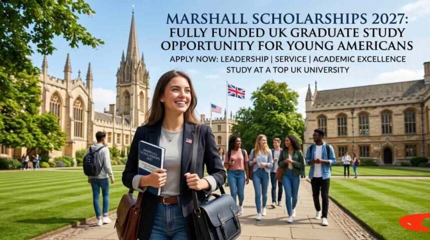 Marshall Scholarships 2027: Fully Funded UK Graduate Study Opportunity for Young Americans