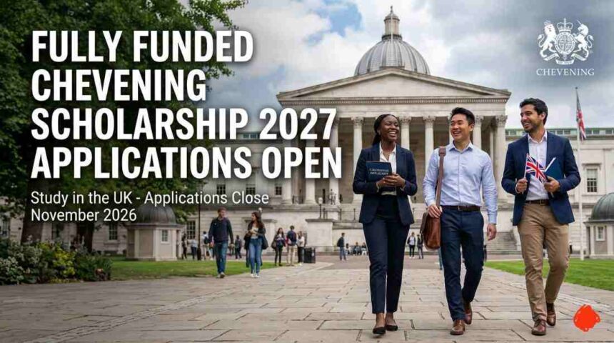 Apply Now: Fully Funded Chevening Scholarship 2027 Applications Open