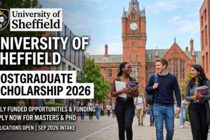 University of Sheffield Postgraduate Scholarship 2026: Get a £3,000 Tuition Fee Discount to Study in the UK study in uk