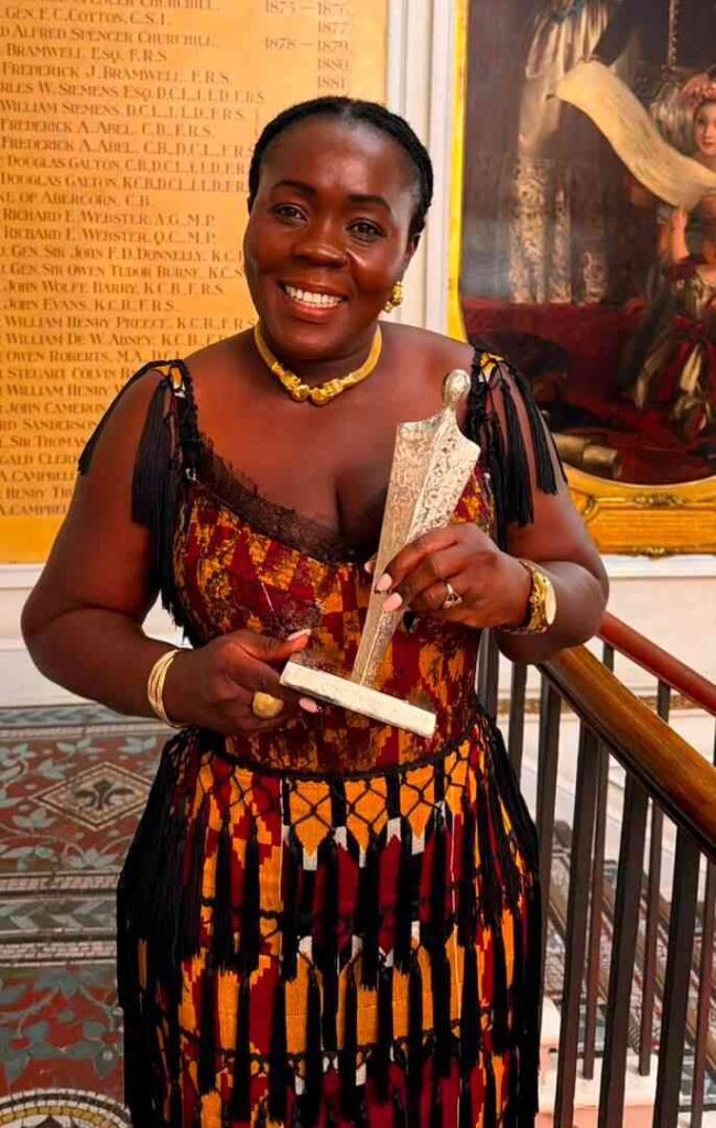 Elsie Appau-Klu receives award at UK Parliament House of Lords