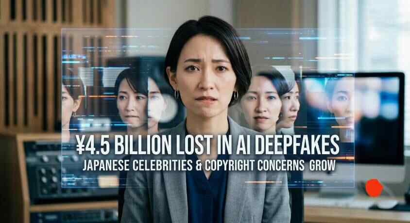 AI Deepfakes Cost Japanese Celebrities Up to ¥4.5 Billion as Copyright Concerns Grow japan ai Copyright