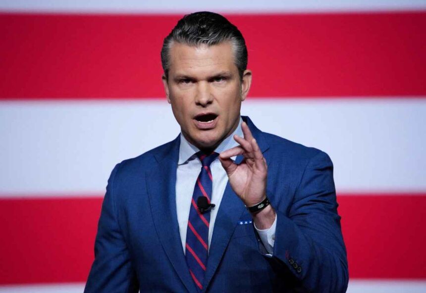 Hegseth announces annual testosterone screenings for service members pete HEGSETH 1