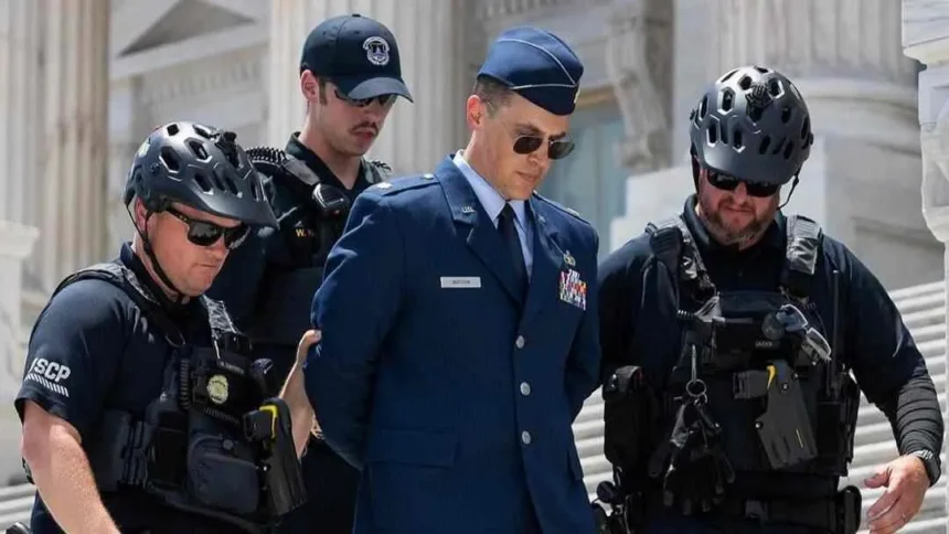 Air Force Major Jason Watson Detained Again After Calling for Trump Impeachment Jason Watson