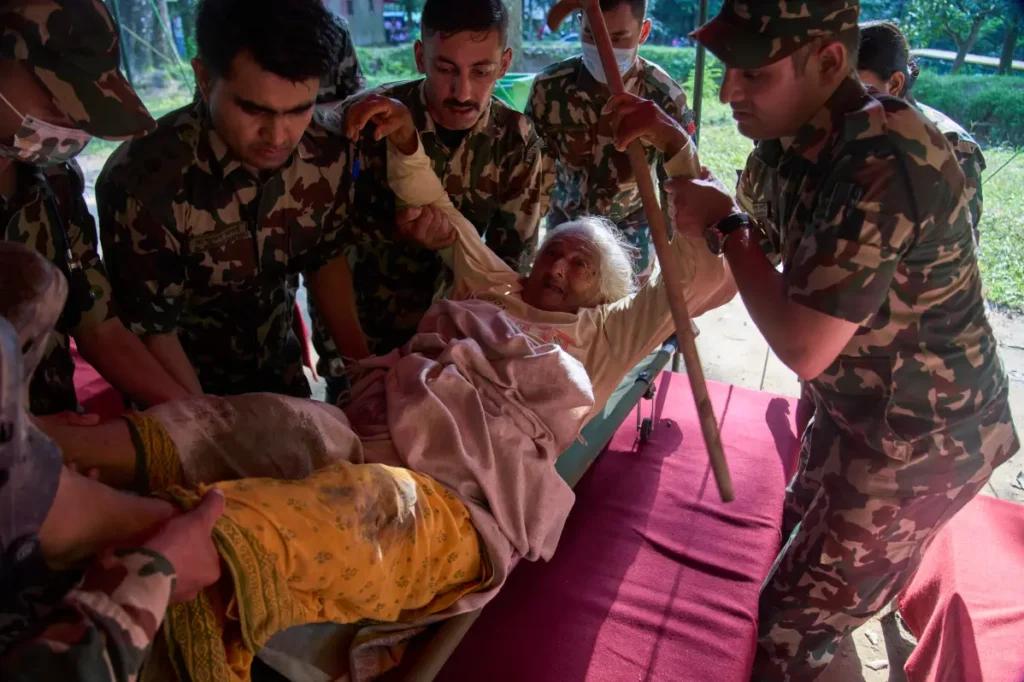 Nepal Flood victims
