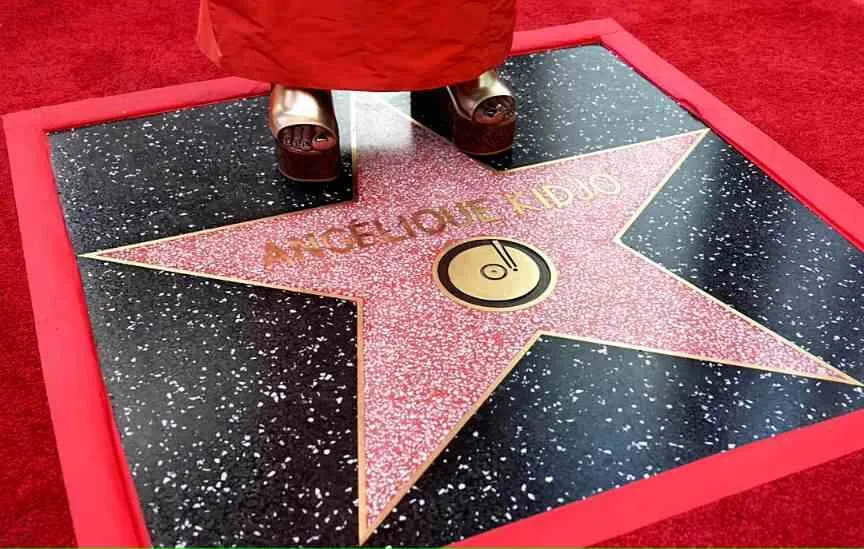 Angélique Kidjo Honoured With Hollywood Walk of Fame Star kidjo wof