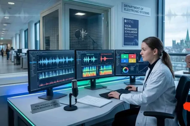 NTNU Vocal Biomarkers Scholarship 2026 Fully Funded PhD vocal