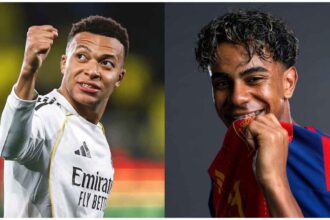 Lamine Yamal named Kylian Mbappe as his only competitor for the upcoming Ballon d'Or award.