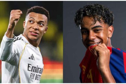 Lamine Yamal named Kylian Mbappe as his only competitor for the upcoming Ballon d'Or award.